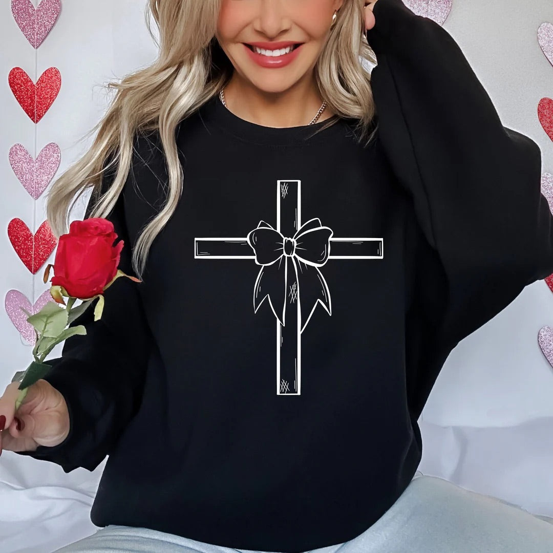 Cross Bow Crewneck Sweater