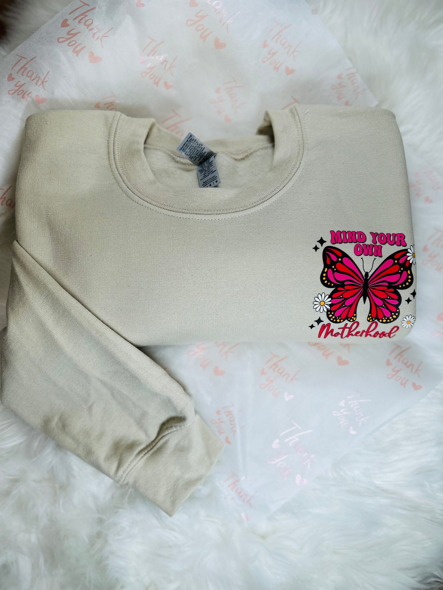 Mind Your Own Motherhood Sweater