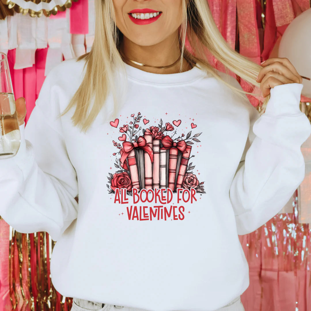 All Booked Crewneck Sweater