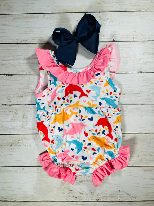 Jumping Dolphin Romper