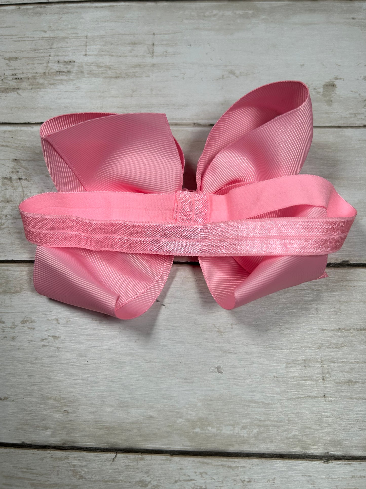 6Inch Pink Headband Bow