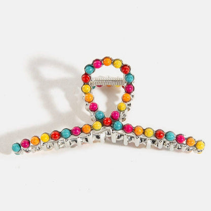 Stone Ball Studded Hair Claw