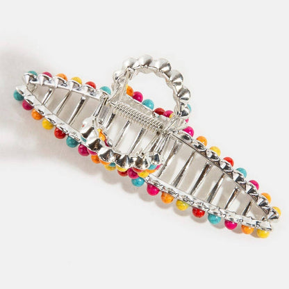 Stone Ball Studded Hair Claw