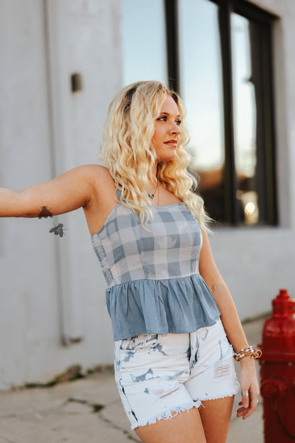 DANCEHALL DENIM TANK