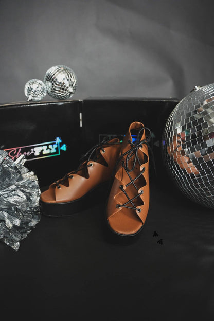 THE METTALICKS COPPER SANDALS