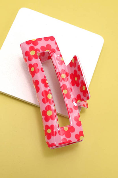 JUMBO PREMIUM DAISY HAIR CLAW CLIPS