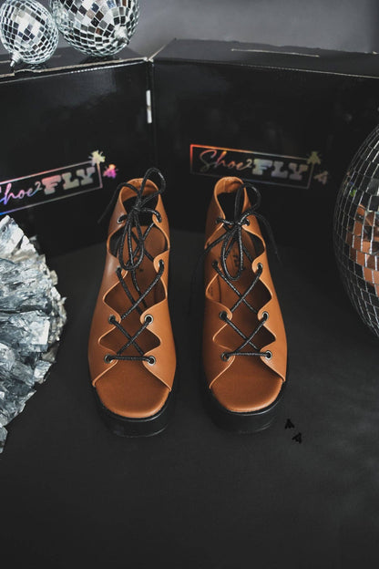 THE METTALICKS COPPER SANDALS