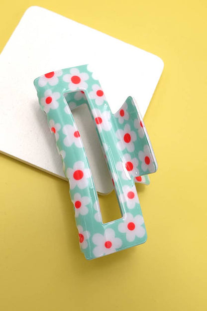 JUMBO PREMIUM DAISY HAIR CLAW CLIPS