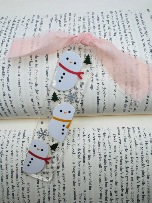 Frosty Snowman Bookmark