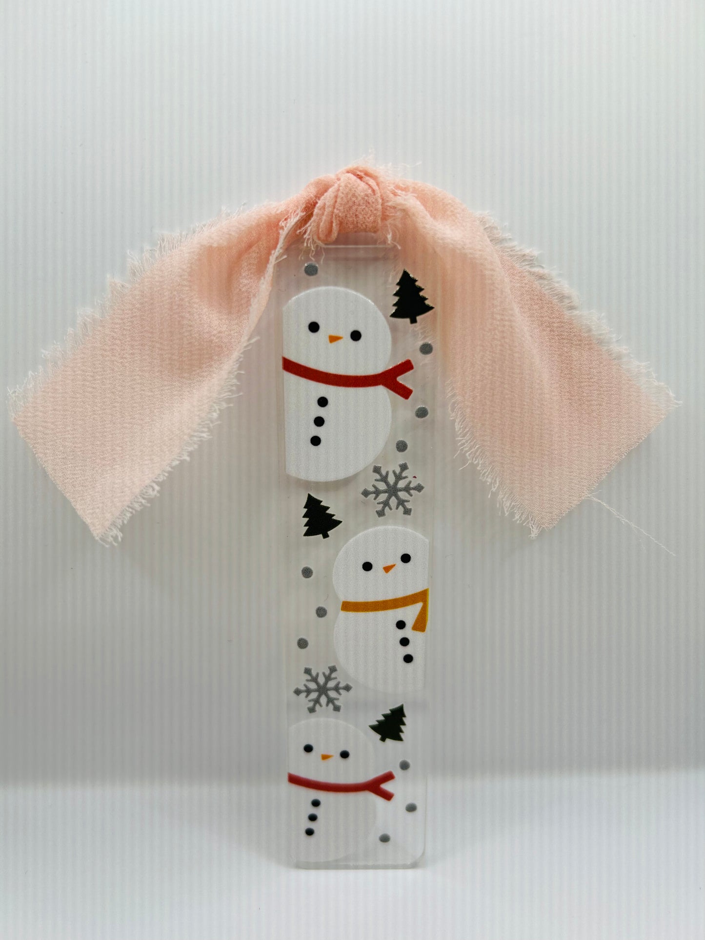 Frosty Snowman Bookmark