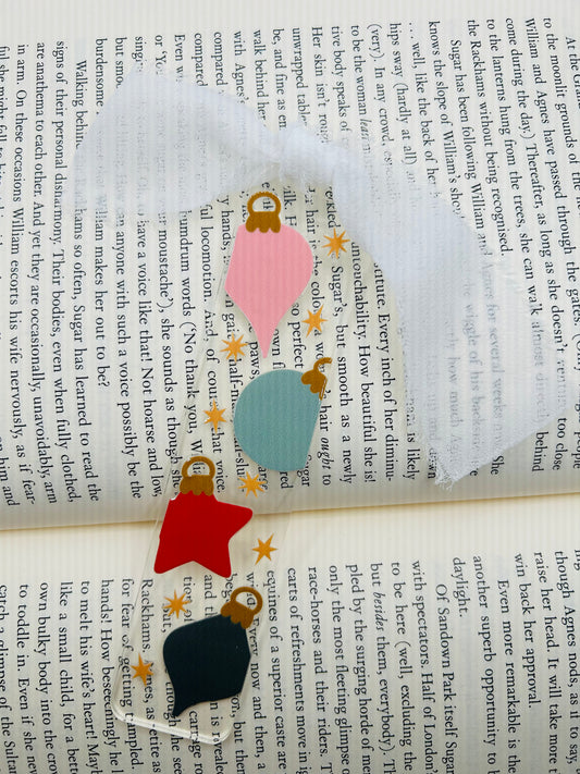 Bulbing Christmas Bookmark