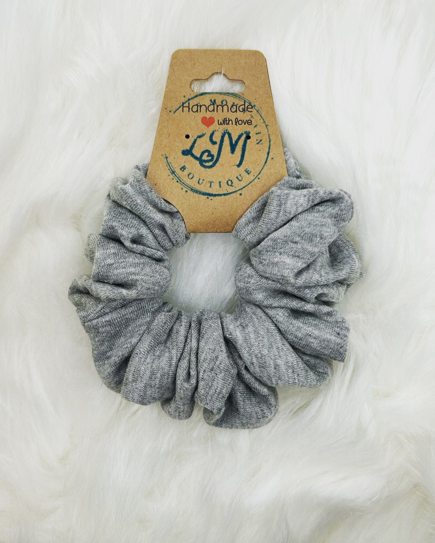 Gray Scrunchie ￼