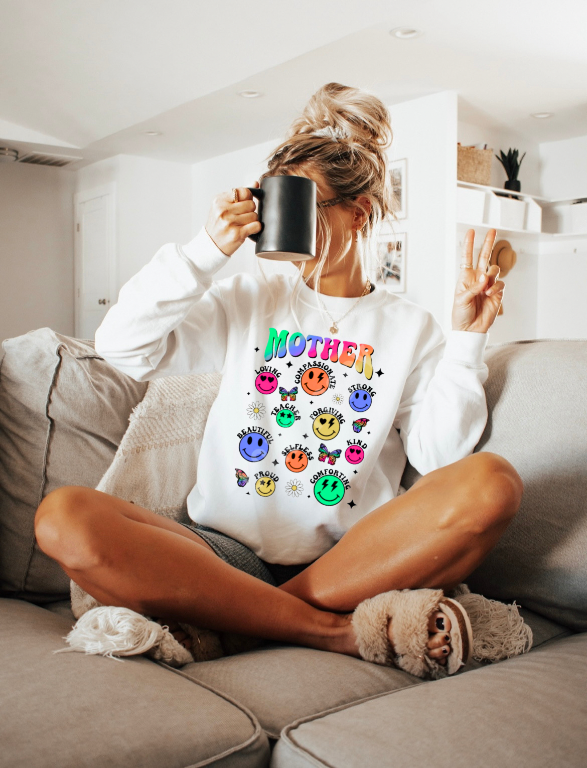 Mom Motivation Sweater