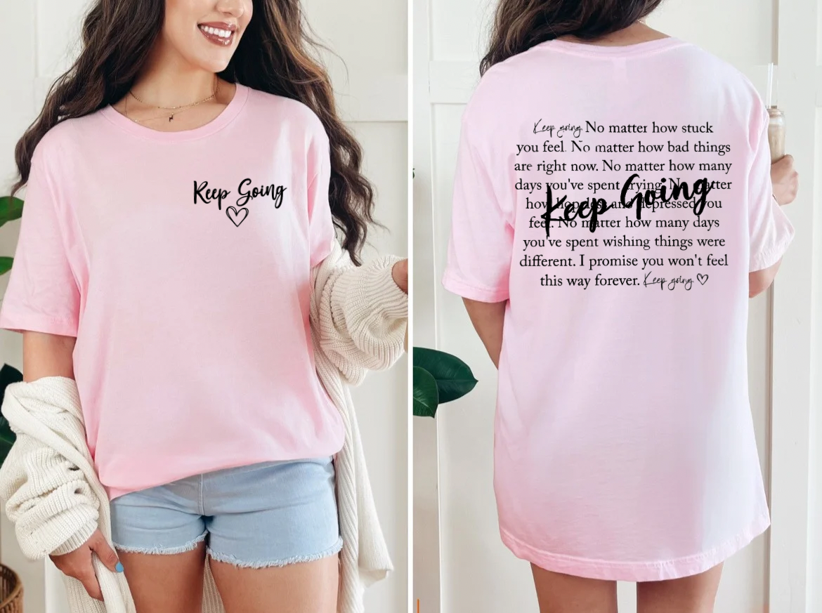 Keep Going Transfer (Front&Back)