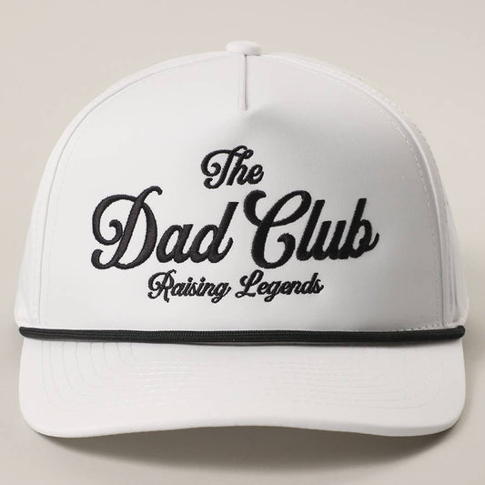 THE DAD CLUB Embroidered Premium Materials Trucker Hat