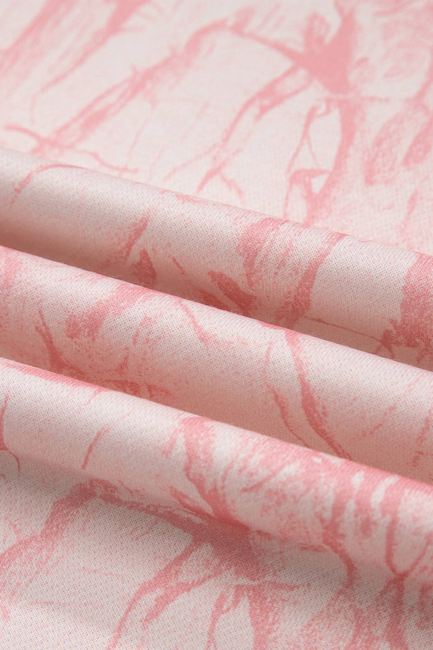 Love Camo Mock Neck Baggy Sweatshirt