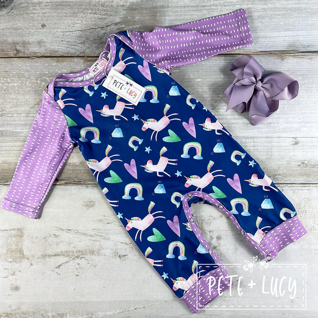 Magical Adventures Unicorn Romper