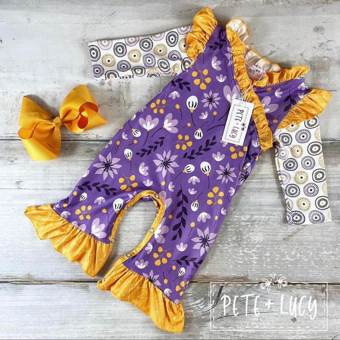 Lemons & Lavender Pant Romper