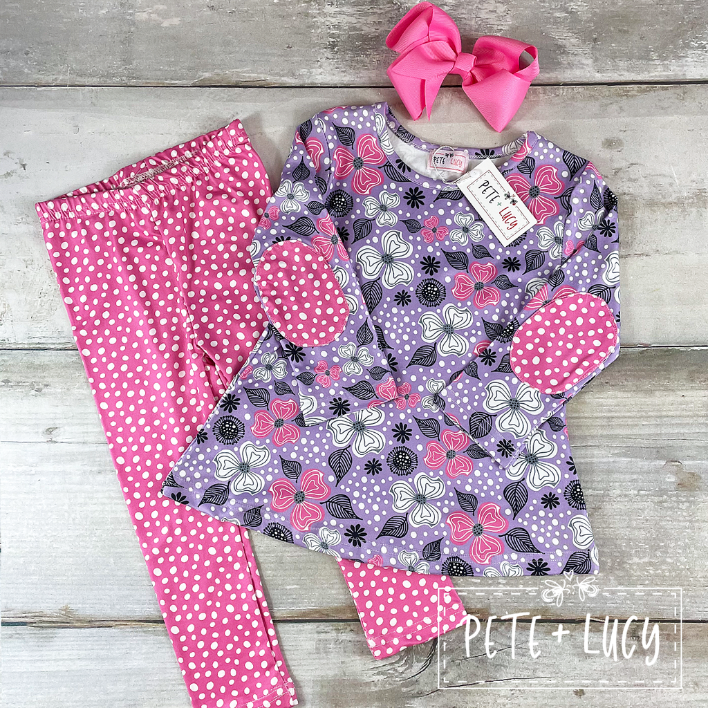 Pop Of Posies Pant Outfit Set