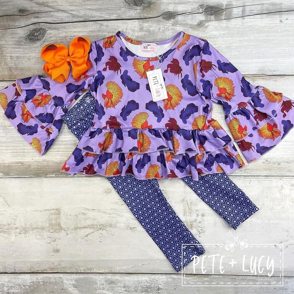 Fabulous Betta Fish Pant Outfit Set