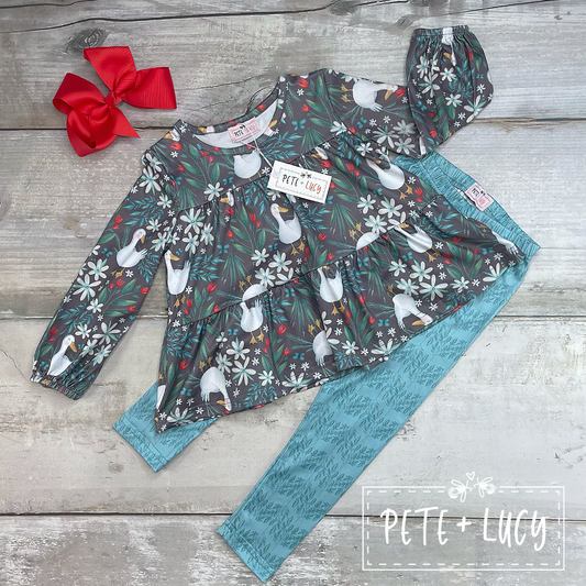 Duck Duck Goose Pant Outfit Set